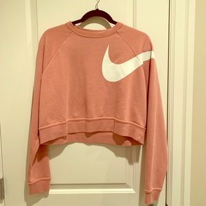 Nike crew neck crop Sweatshirt